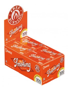 Papel De Fumar Smoking Blocs 200 Orange (Caja De 20 Libritos De 200 Hojas)