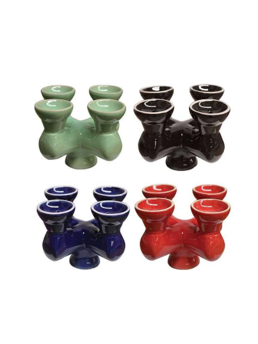 Cazoleta shisha 4 brazos