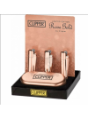 encendedor clipepr metalico rose gold