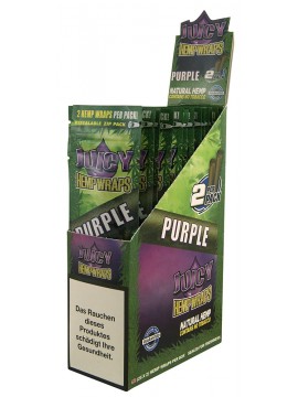 Juicy Hemp Wraps - 2 Blunts (25) Purple