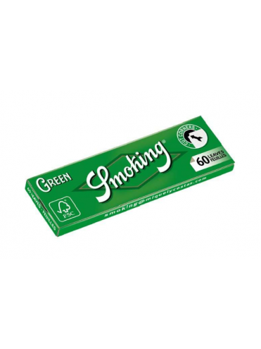 Papel SMOKING Green 70mm (50)