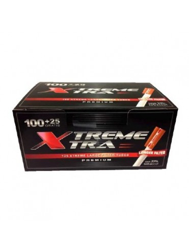 Tubos Para Rellenar Xtra De Filtro  Largo De 125
