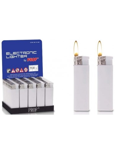 Encendedor PROF BLANCO OPACO (50)