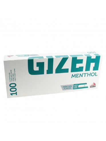 Tubos Gizeh Mentolado 100- 5 Unidades