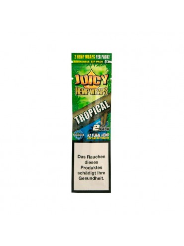 Juicy Hemp Wraps - 2 Blunts (25) Tropical