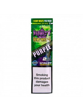 Juicy Hemp Wraps - 2 Blunts (25) Purple