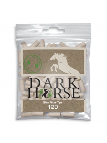 Filtros Dark Horse De 6 mm Organico (Caja De 10 Bolsitas De 120 Filtros)