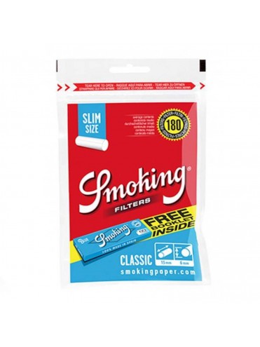 Filtro SMOKING Slim 180uds+Papel