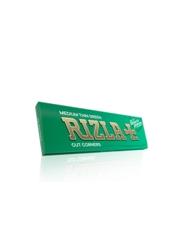 Papel Rizla Green 70mm (Una Caja Son 100 Unidades)