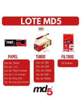 LOTE DE PRODUCTOS MD5 Nº2