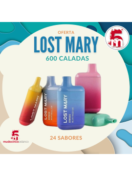 VAPER LOST MARY 600 CALADAS-24 SABORES (10)