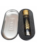 Encendedor CLIPPER Metal LEAVES SILHOUTTE (12)
