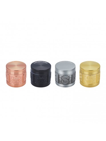 Grinder CHAMP HIGH Skull and $$ 40mm 4 partes (12)