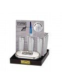 Encendedor CLIPPER Metal Turbo Black (12)