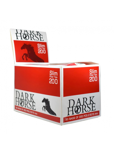 Filtro DARK HORSE 6mm 200 uds (30)