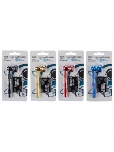 Pipa CHAMP HIGH Cosmos&Leaf glass 9cm (15)