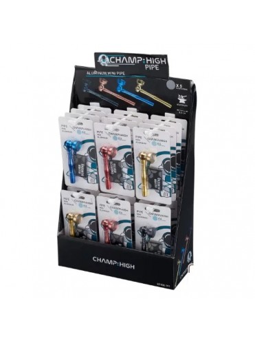 Pipa CHAMP HIGH Cosmos&Leaf glass 9cm (15)