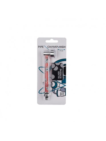 Pipa CHAMP HIGH Cosmos&Leaf glass 9cm (15)