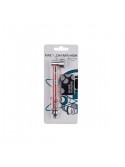 Pipa CHAMP HIGH Cosmos&Leaf glass 9cm (15)