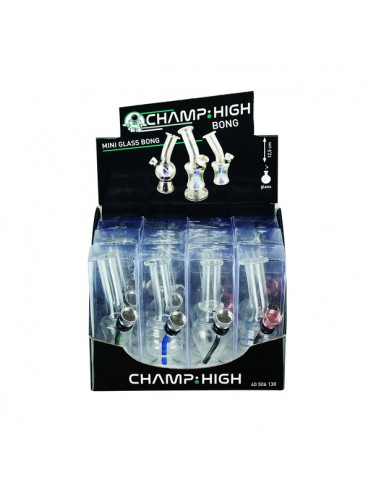 Bong CHAMP HIGH mini glass 12.5cm (12)