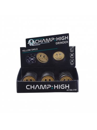 Grinder CHAMP HIGH rubber 40mm 3 partes (12)