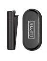 Encendedor CLIPPER metálico black matt (12)