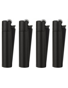 Encendedor CLIPPER metálico black matt (12) 2