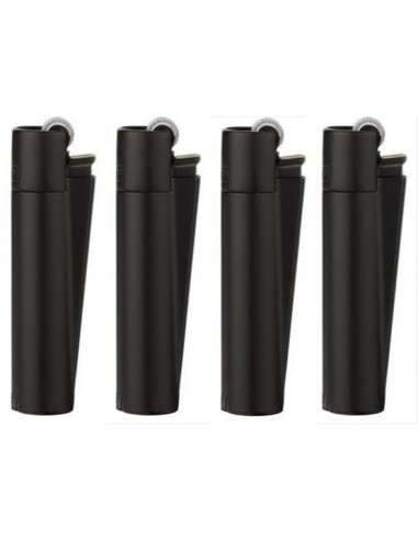 Encendedor CLIPPER metálico black matt (12)