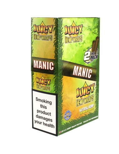 Juicy Hemp Wraps - 2 Blunts (25) Maniac