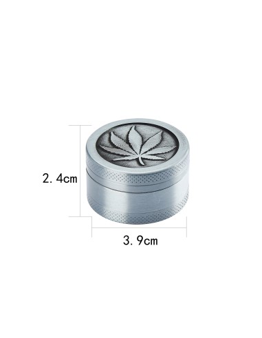 Grinder CHAMP HIGH metal leaf 40mm 3 partes (12)