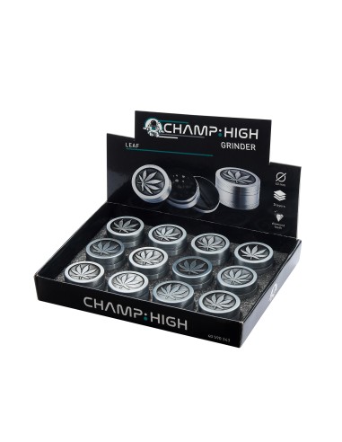 Grinder CHAMP HIGH metal leaf 40mm 3 partes (12)