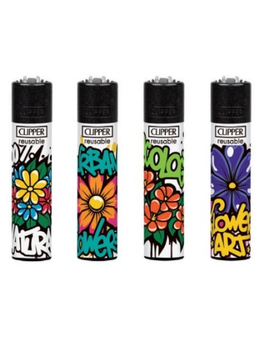 Encendedor CLIPPER urban flowers (48)