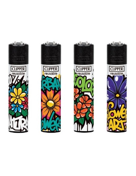 Encendedor CLIPPER urban flowers (48)