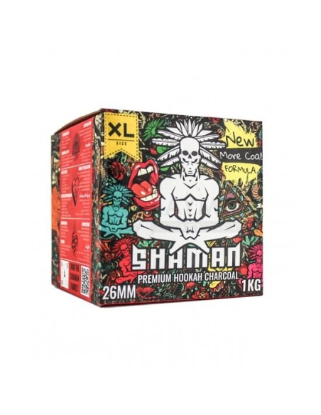 Carbón SHAMAN XL 1.25KG 26x26x26mm