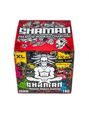 Carbón SHAMAN XL 1.25KG 26x26x26mm