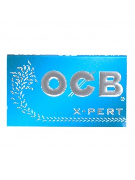 Papel De Fumar Ocb Blue Xpert Doble N?? 4 (Caja De 25 Libritos Con 100 Hojitas)