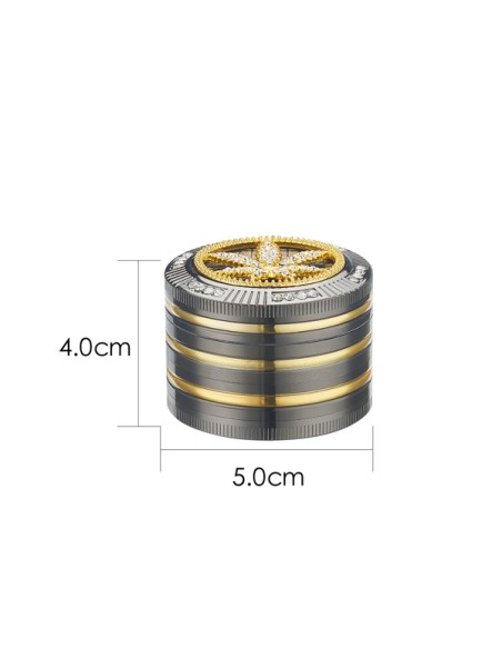 Grinder CHAMP HIGH Bling Bling Leaf