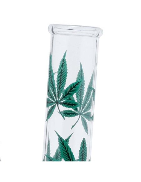 Bong Glass Leaf 22cm