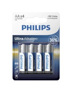 Pila PHILIPS Alcalina LR6 AA (48)