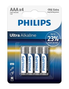 Pila PHILIPS Alcalina LR3 AAA (48)